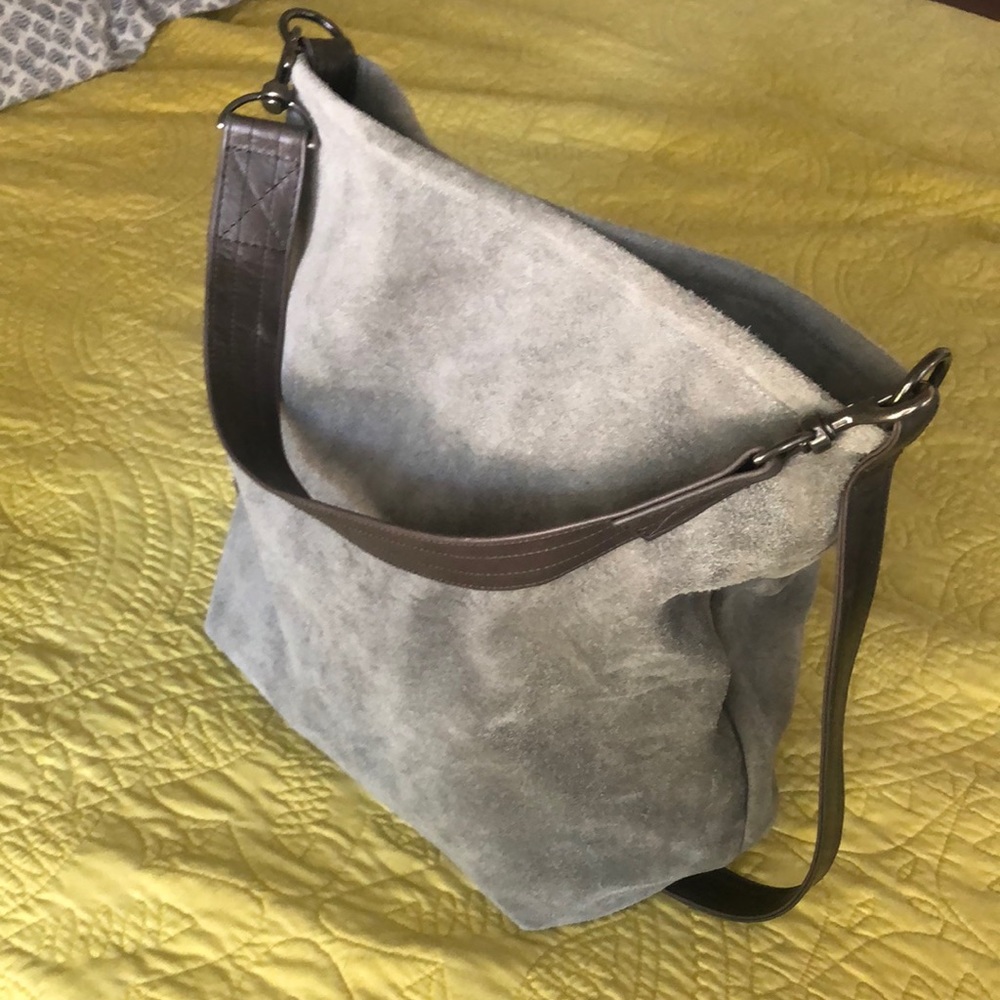 NEW Rough and Tumble  5 pocket Suede Hobo